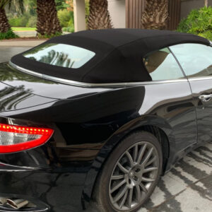Maserati Gran Turismo Cabrio soft top, produced in Haartz Twillfast RPC and comes with glass window & demister