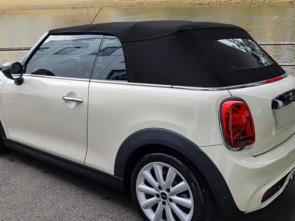Mini COOPER/S F57 soft top, produced in Haartz Twillfast RPC and comes with glass window & demister