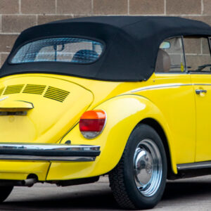 Volkswagen Bug, Super Beetle soft top only (no window), produced in Haartz Single Texture Forté™ Vinyl and comes without side embossing