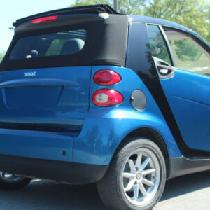 Smart Fortwo Cabrio soft top only (no window), produced in Haartz Stayfast Canvas designed for hard glass window only