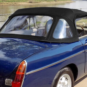 MG MG-B & MG-C soft top, produced in Haartz Stayfast Canvas and comes with 3 plastic heat sealed windows