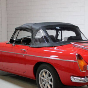 MG MG-B soft top, produced in Haartz Colonial Vinyl and comes with 3 plastic heat sealed windows