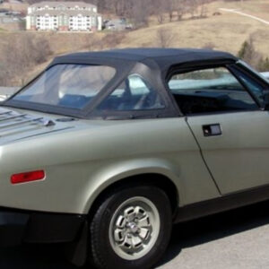 Triumph TR7 & TR8 soft top, produced in Haartz Colonial Vinyl and comes with plastic window and zipper